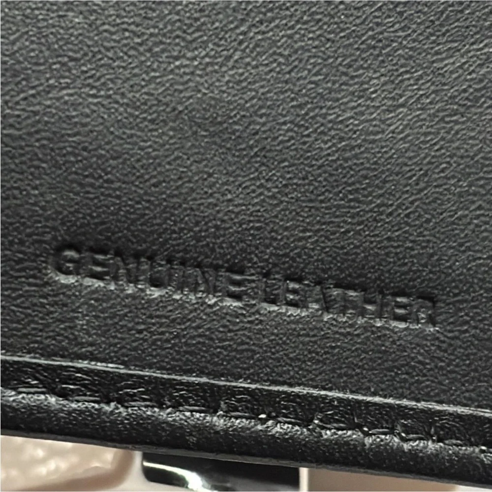 Dickies Classic Black Leather Billfold Wallet